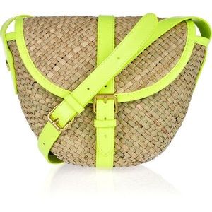 Marc by Marc Jacobs Preppy Neon Woven Crossbody